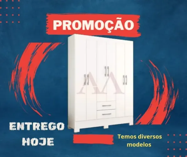 Guarda Roupa Lindo| Entrega Rápida | Pague ao Entregador | Acerte e Receba hoje