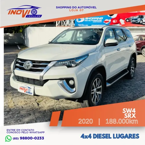 Toyota Hilux SW4 SRX 4X4 2.8 TDI 16V Dies. Aut. 2020