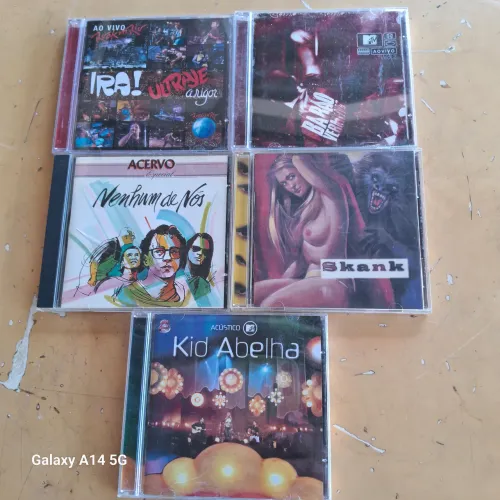 CD - Ira!, Skank, Kid Abelha, Barão Vermelho e nenhum de nós 