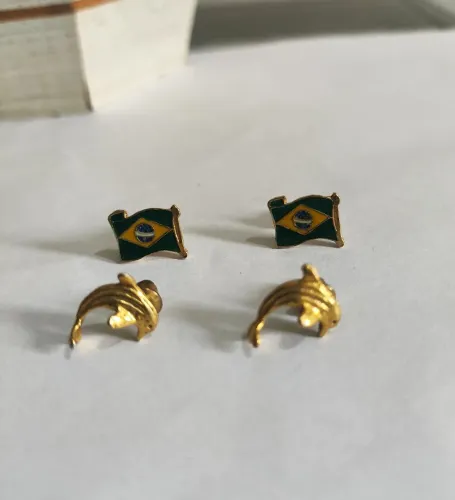 Conjunto 2 Pares de Brincos