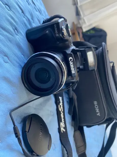 Canon PowerShot SX500 IS - Semi Profissional - Completa e Funcionando!