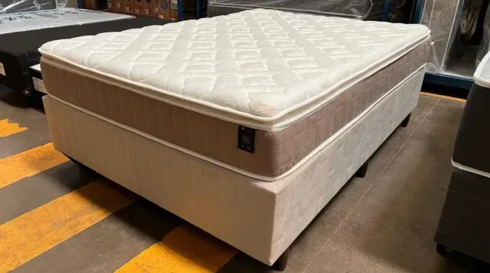 Cama Box Queen Berillo 100% Espuma D45 Extra Firme 158X198X25 (FAZEMOS ENTREGAS DF E ENTOR