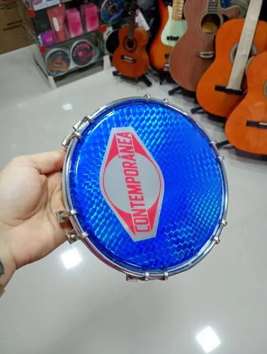 Tamborim Contemporânea com trava dupla 