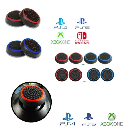 Grips para controles (Par) Capa para botão do controle