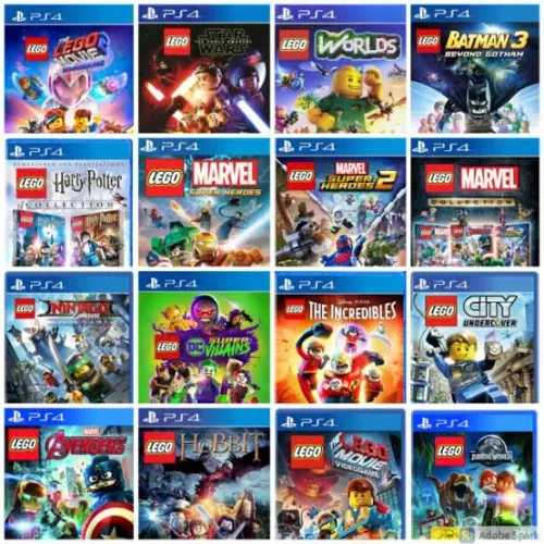 Jogos PS4. Lego. Entrego.