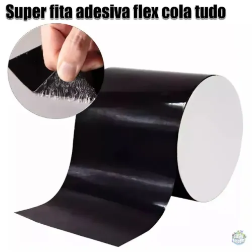Super fita adesiva flex para vazamentos