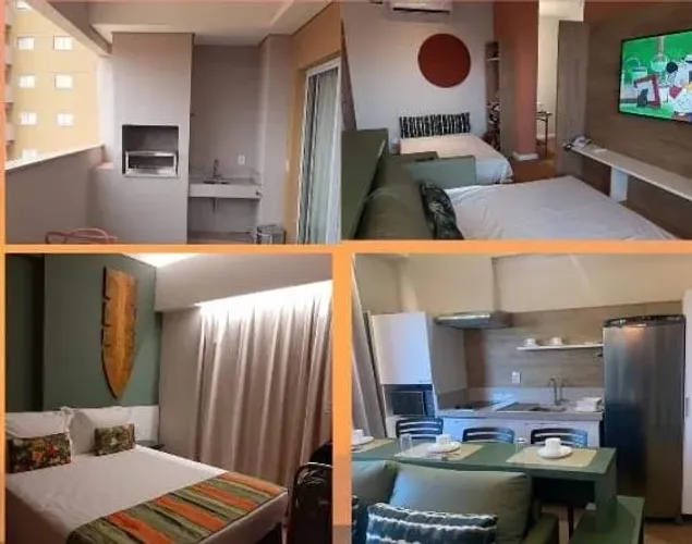 Apartamento em Olímpia - Acesso ao Parque e Resort Hot Beach Suítes!