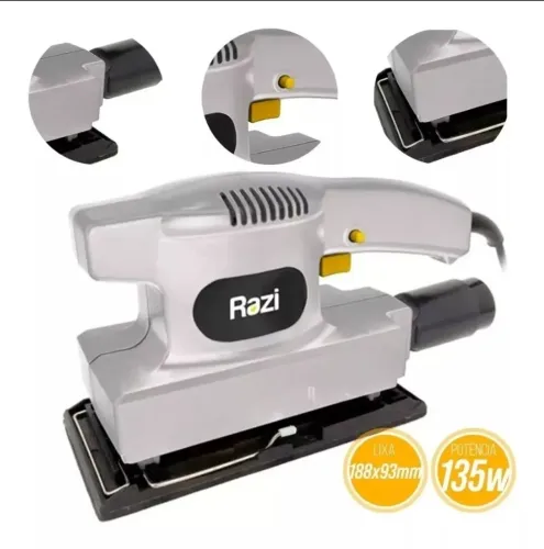 Lixadeira Elétrica 135W Razi 188x93mm
