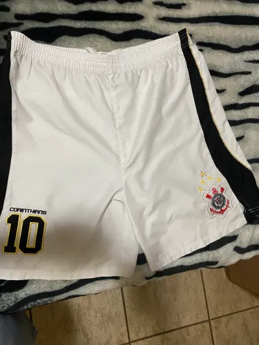 Shorts Corinthians 10 Produto Oficial 