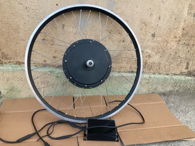 Roda para bicicleta elétrica com motor