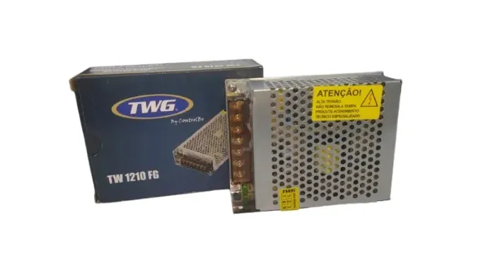 FONTE CHAVEADA COLMEIA CFTV 12v 10a Tw 1210 FG