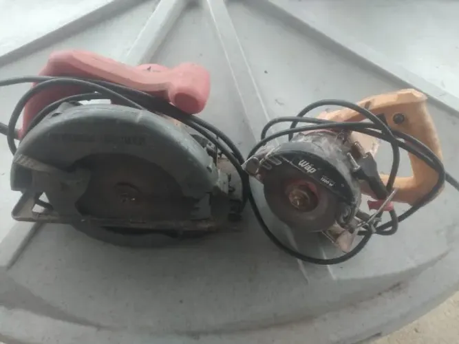 serra circular e serra mármore