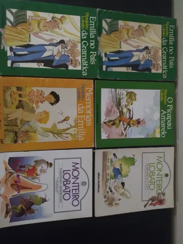 Livros de Monteiro Lobato total de 6