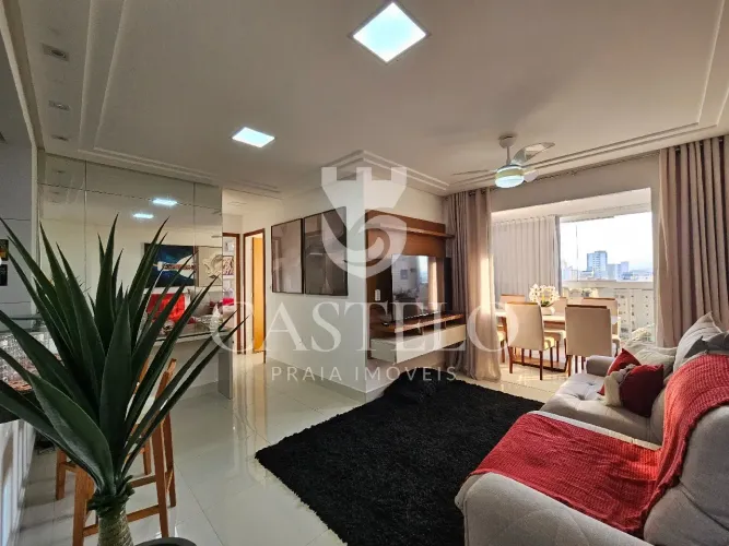 Apto finamente decorado e mobiliado com vista para o mar a poucos passos do mar, Praia do 