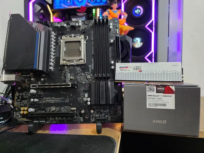 Ryzen 7 7800x3d B650m Asrock 16gb 6000mhz Juhor