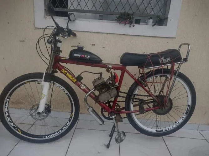 Bike motorizada , observação com defeito na embreagem 