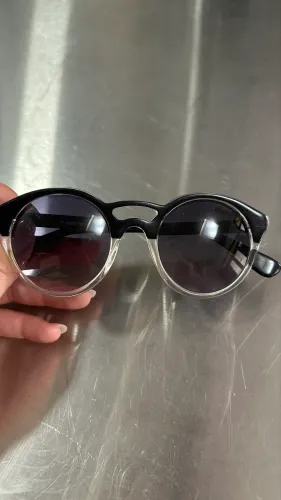 Óculos de Sol Vivara Preto e Transparente