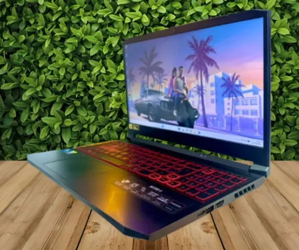 NOTEBOOK ACER GAMER NITRO 5 - I5, 11° - 8GB RAM - 256GB SSD NVME + 500GB HD - P. DE VÍDEO