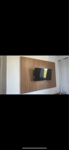 Painel de TV planejado.