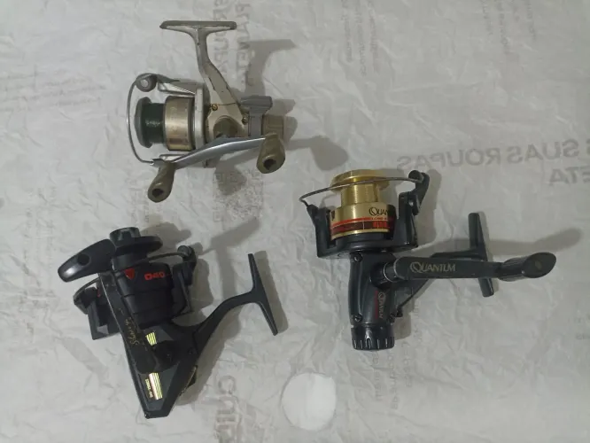 Lote molinetes Shimano, Quantum, Shakespeare
