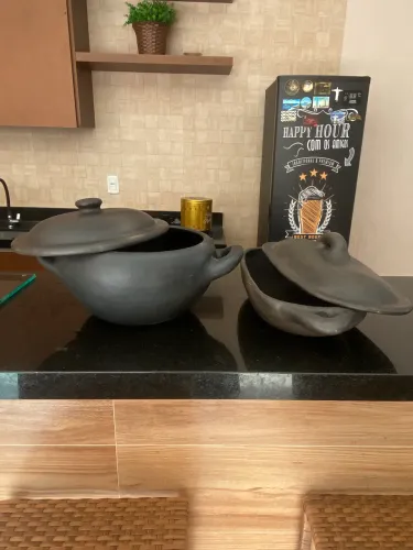 Panela de Barro Caçarola Capixaba Moquequeria Artesanal