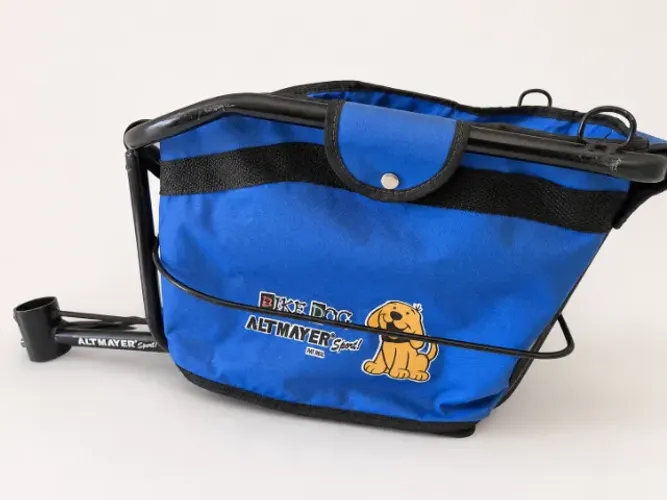 Cestinha para Cachorro Bike Dog AltMayer para Bicicleta