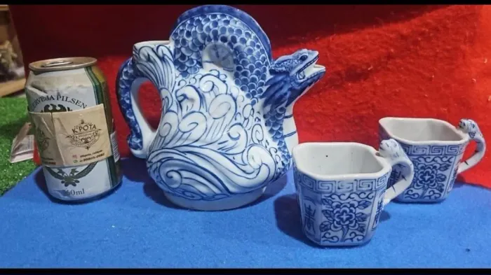 Porcelana oriental diferente