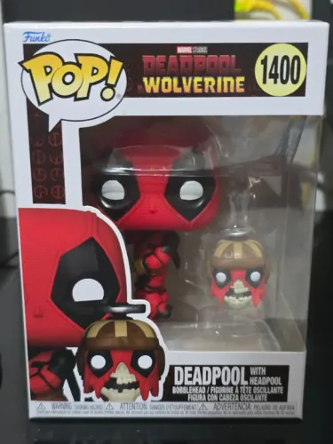 Funko pop Deadpool with headpool 1400