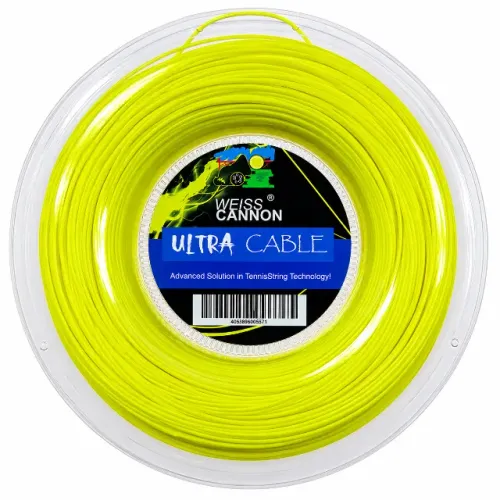 Corda Weiss Cannon Ultra Cable 1.23mm - Rolo com 200M Amarelo