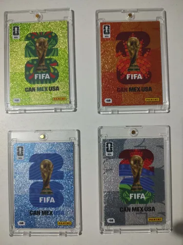 4 Taças Coloridas Adrenalyn XL 2026 importados