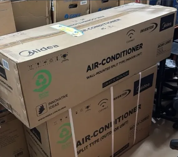 Ar-Condicionado Split Inverter MIDEA de 30.000 BTUs (Série Connect)