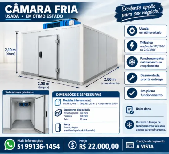 câmara fria