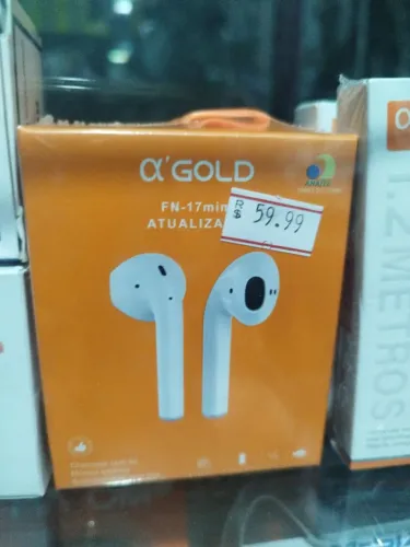 FONE SEM FIO GOLD
