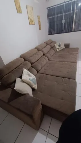 Vende se sofá retrátil, 4 poltronas reclinavel
