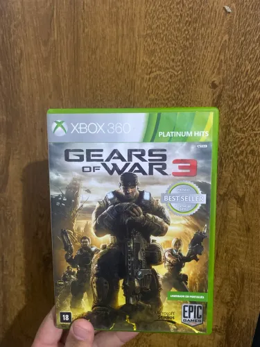 Jogo Xbox 360 (gears of war 3)
