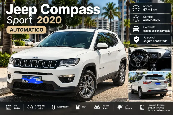 Jeep Compass Sport 2.0 4X2 Flex 16V Aut. 2020