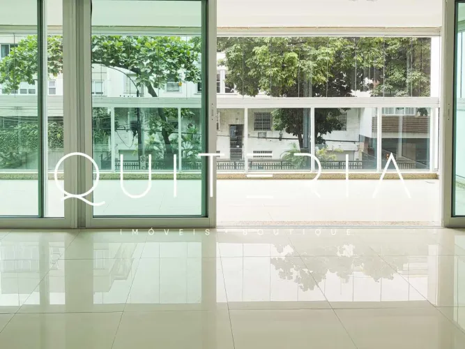 Apartamento para locação no Leblon, Av. General San Martin com 4 Suítes e 1 vaga