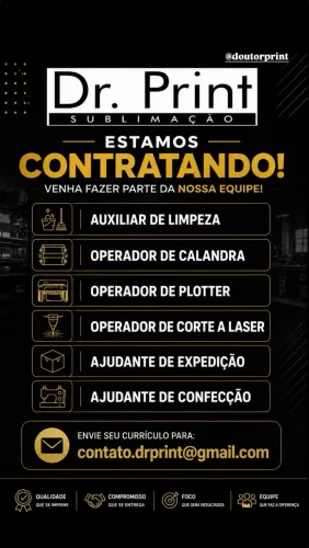 Estamos contratando - Vagas de Emprego - Precisa-se