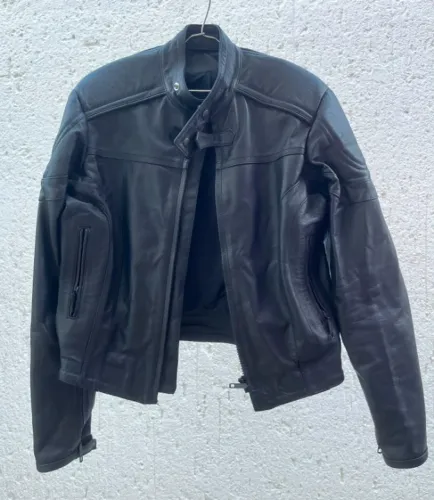 Conjunto Motociclista Feminino Couro Legítimo Augustus Couros Tam M - Seminovo