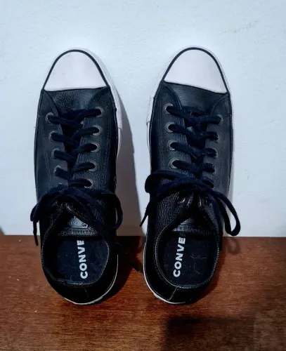 Tênis All Star couro