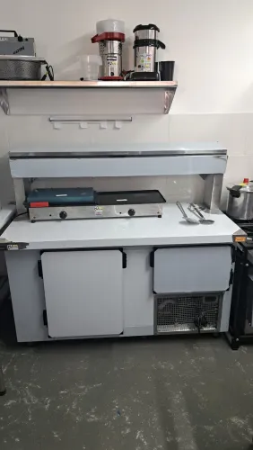 Ac balcão refrigerado 1.50mt condimentadora 