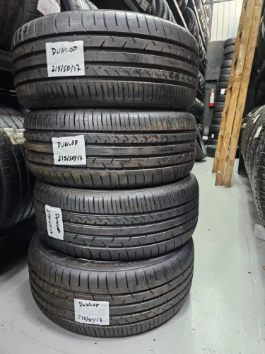 PNEUS 215/50r17 DUNLOP - NOVOS