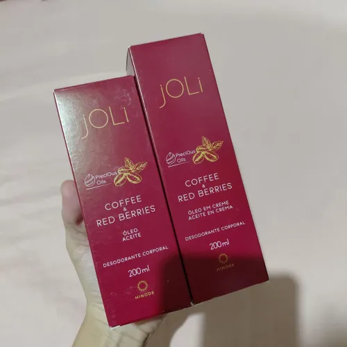 Óleo + Hidratante JOLi Café com Frutas Vermelhas Hinode