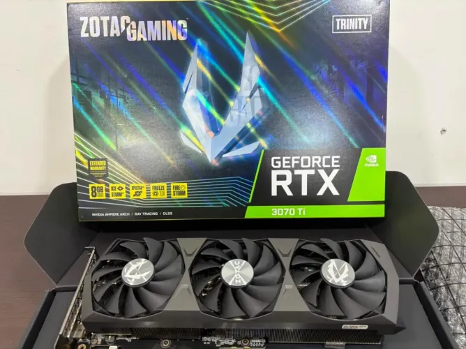 RTX 3070 TI Zotac | COMPLETA