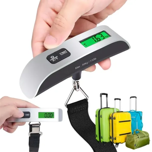 Balança De Mão Para Malas De Viagem Digital Portátil Até 50kg