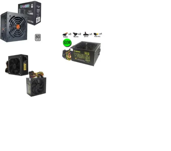 fonte 500w pra compudutador escritorio e jogos medios e leves OFERTA