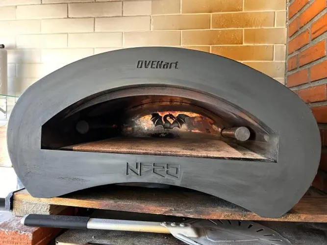 Forno de Pizza OvenArt + pedra biscotto 