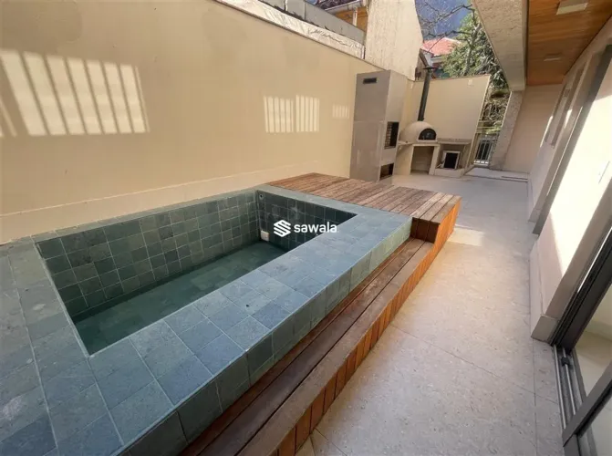 Exclusivo Up Garden 4 Suítes no Lineu 708 Lagoa | 254 m² com Piscina Privativa e 2 Vagas