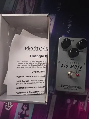 Pedal Fuzz Electro-Harmonix Triangle Big Muff Pi
