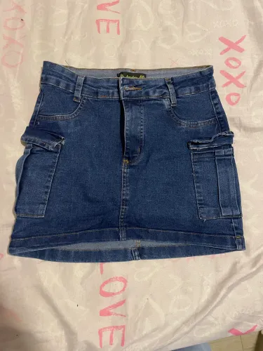 Saia jeans